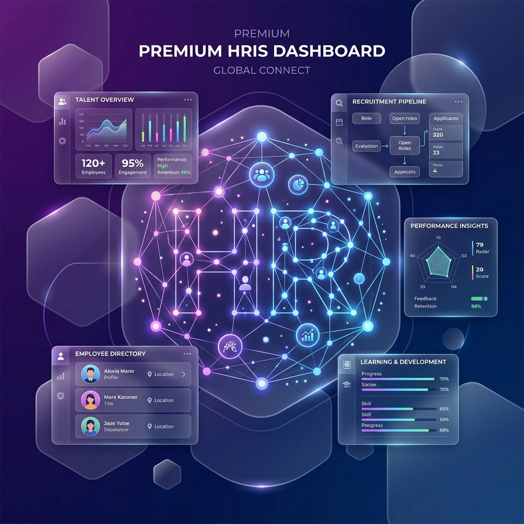 HR Information System Graphic
